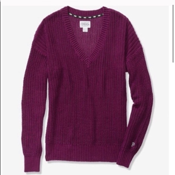 ✨ Pink Victoria’s Secret Fishermen V-Neck … - Picture 2 of 6